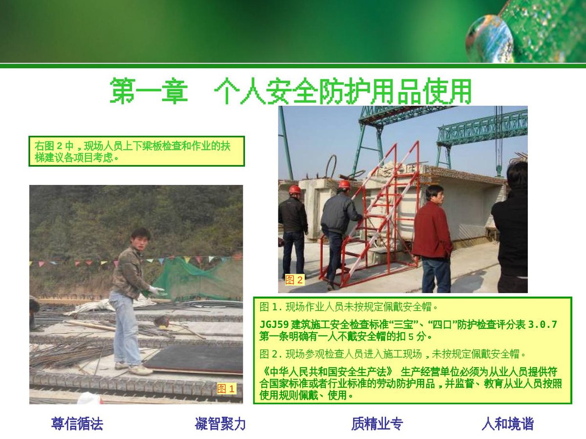 240310-施工现场隐患及违章照片集.ppt