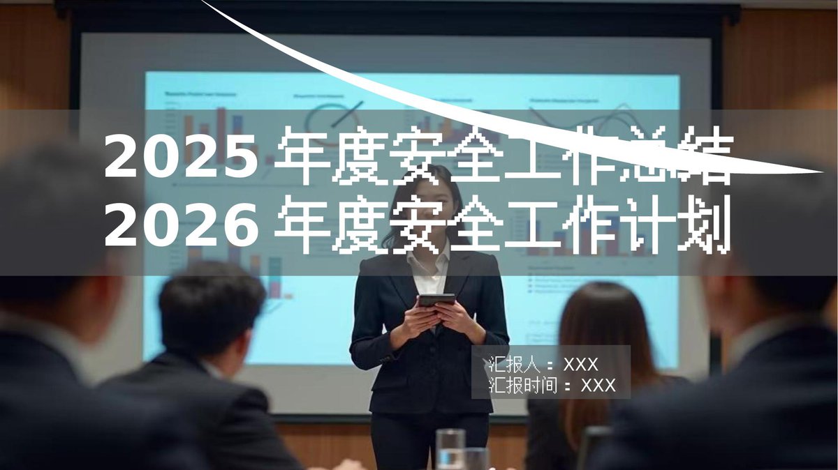2025年度安全工作总结及2026年安全工作计划40页.pptx