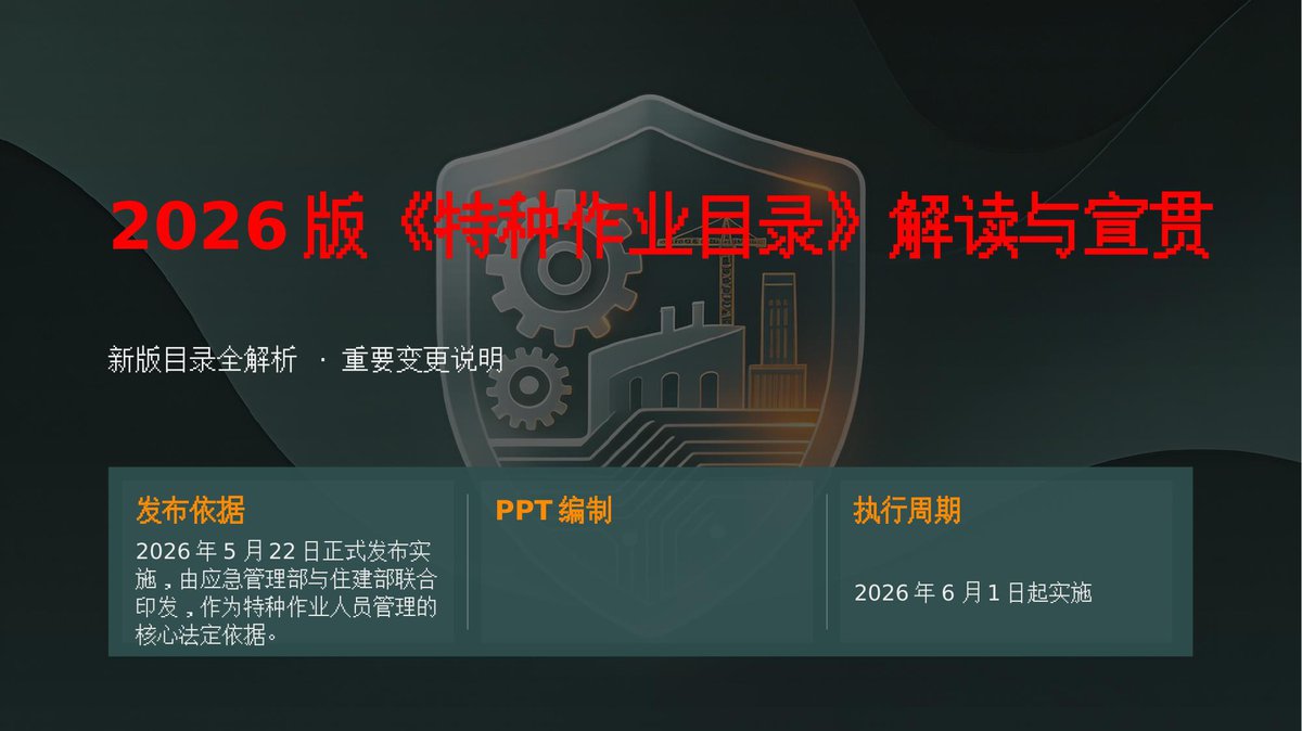 260616-2026版特种作业目录解读与宣贯28页.pptx