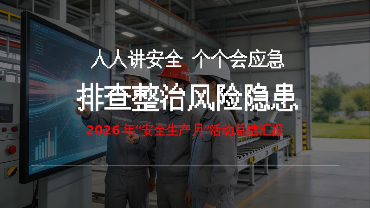 260617-企业安全月活动总结报告33页.pptx