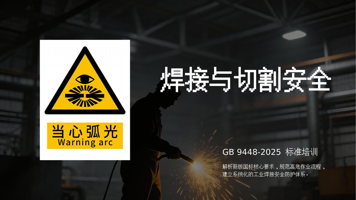 GB9448-2025《焊接与切割安全》解读.pptx