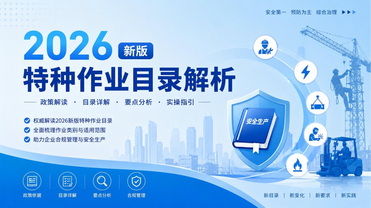 2026新版特种作业目录解析-37页.pptx