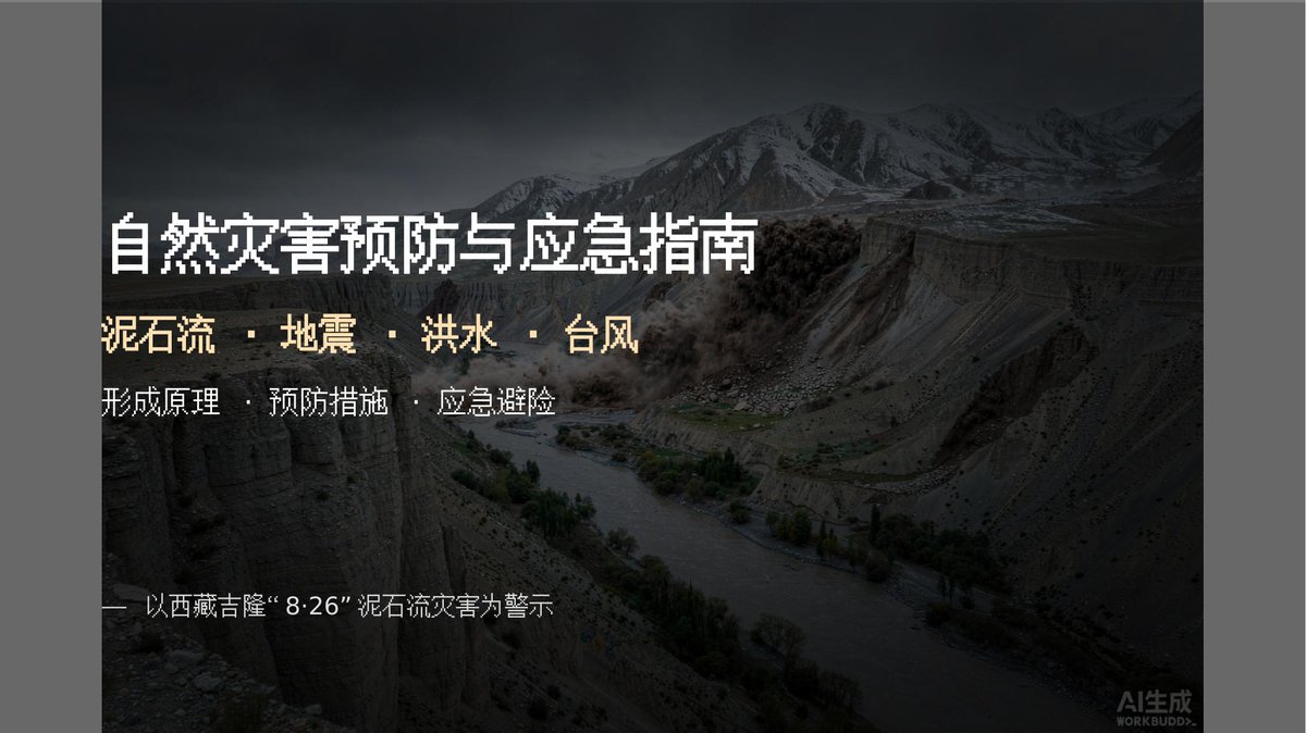 260831-自然灾害预防与应急指南.pptx