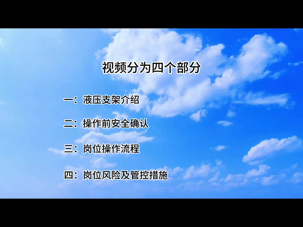 液压支架检修工岗位操作流程.mp4