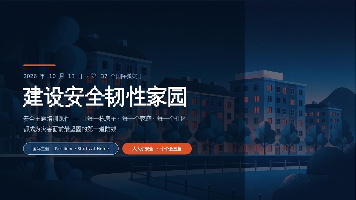 261013-2026国际减灾日-建设安全韧性家园.pptx